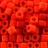 Бисер японский TOHO Cube кубический 4мм #0050F оранжевый закат, матовый непрозрачный, 5 грамм - Бисер японский TOHO Cube кубический 4мм #0050F оранжевый закат, матовый непрозрачный, 5 грамм