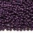 Бисер чешский PRECIOSA круглый 10/0 94206М матовый фиолетовый непрозрачный металлик, 1 сорт, 50г - Бисер чешский PRECIOSA круглый 10/0 94206М матовый фиолетовый непрозрачный металлик, 1 сорт, 50г