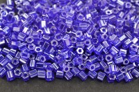 Бисер японский TOHO Hexagon шестиугольный 11/0 #0116 кобальт, глянцевый прозрачный, 5 грамм