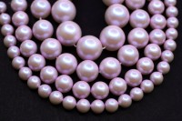 Жемчуг Swarovski 5810 #2025 10мм Crystal Iridescent Dreamy Rose Pearl, 5810-10-2025, 2шт