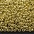 Бисер чешский PRECIOSA круглый 10/0 18151 золотой металлик, 20 грамм - Бисер чешский PRECIOSA круглый 10/0 18151 золотой металлик, 20 грамм
