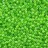 Бисер японский TOHO круглый 11/0 #0805 зеленый, окрашенный изнутри неон, светится в ультрафиолете, 10 грамм - Бисер японский TOHO круглый 11/0 TR-11-805 неоновый, прозрачный, салатовая линия внутри, 10 грамм