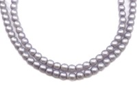 Жемчуг Preciosa, цвет 70523 матовый серый, 3мм, 10шт