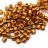 Бисер японский MIYUKI Delica цилиндр 8/0 DBL-1833 Duracoat Galvanized, желтое золото, 5 грамм - Бисер японский MIYUKI Delica цилиндр 8/0 DBL-1833 Duracoat Galvanized, желтое золото, 5 грамм