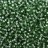 Бисер чешский PRECIOSA круглый 10/0 78662 зеленый, серебряная линия внутри, 2 сорт, 50г - Бисер чешский PRECIOSA круглый 10/0 78662 зеленый, серебряная линия внутри, 2 сорт, 50г
