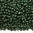 Бисер чешский PRECIOSA круглый 10/0 94205М матовый зеленый непрозрачный металлик, 1 сорт, 50г - Бисер чешский PRECIOSA круглый 10/0 94205М матовый зеленый непрозрачный металлик, 1 сорт, 50г
