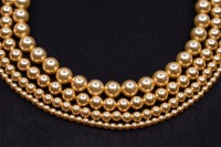 Жемчуг Swarovski 5810 #539 3мм Crystal Light Gold Pearl, 5810-3-539, 10шт