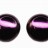 Glass Pearl Cabochon 18мм, цвет 70979 Purple, 756-044, 2шт - Glass Pearl Cabochon 18мм, цвет 70979 Purple, 756-044, 2шт