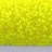 Бисер чешский PRECIOSA круглый 10/0 38786М матовый прозрачный желтый неон, 1 сорт, 50г - Бисер чешский PRECIOSA круглый 10/0 38786М матовый прозрачный желтый неон, 1 сорт, 50г