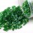 Бисер японский Miyuki Twisted Bugle 2х6мм #0179 зеленый, радужный прозрачный, 10 грамм - Бисер японский Miyuki Twisted Bugle 2х6мм #0179 зеленый, радужный прозрачный, 10 грамм