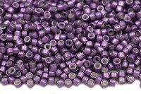 Бисер японский MIYUKI Delica цилиндр 11/0 DB-1185 баклажан, гальванизированный полуматовый, 5 грамм