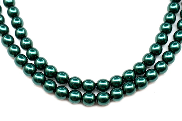 Жемчуг Preciosa, цвет 70035 изумрудный, 5мм, 10шт Жемчуг Preciosa, цвет 70035 изумрудный, 5мм, 10шт