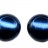 Glass Pearl Cabochon 18мм, цвет 70968 Midnight Blue, 756-043, 2шт - Glass Pearl Cabochon 18мм, цвет 70968 Midnight Blue, 756-043, 2шт