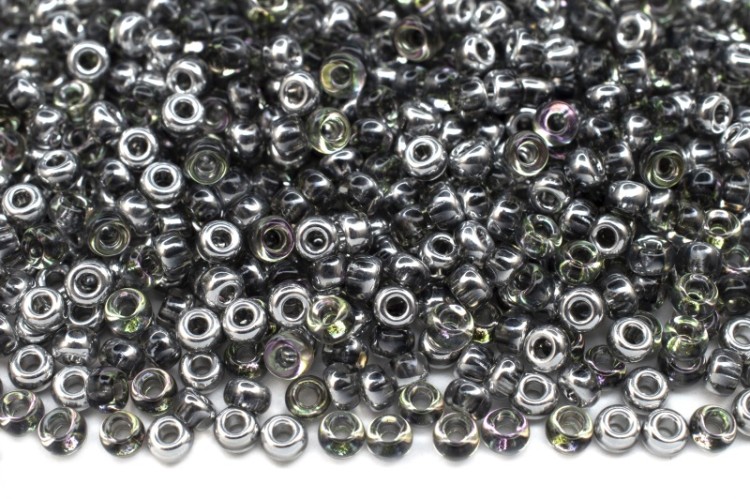 Бисер японский MIYUKI круглый 11/0 #55141 (4574) Crystal/Vitrail Light, прозрачный, 10 грамм Бисер японский MIYUKI круглый 11/0 #55141 (4574) Crystal/Vitrail Light, прозрачный, 10 грамм