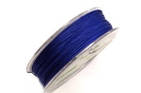 Шнур для кумихимо 0,5мм, цвет синий, материал нейлон, 55-018, катушка около 40 м