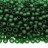 Бисер японский TOHO круглый 8/0 #0939F зеленый изумруд, матовый прозрачный, 10 грамм - Бисер японский TOHO круглый 8/0 #0939F зеленый изумруд, матовый прозрачный, 10 грамм