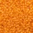 Бисер японский TOHO круглый 11/0 #0801 мандарин, окрашенный изнутри неон, светится в ультрафиолете, 10 грамм - Бисер японский TOHO круглый 11/0 TR-11-801 неоновый, прозрачный, оранжевая линия внутри, 10 грамм