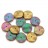 Бусины Ripple beads 12мм, цвет 00030/98849 California Green Matt, 720-013, около 10г (около 13шт) - Бусины Ripple beads 12мм, цвет 00030/98849 California Green Matt, 720-013, около 10г (около 13шт)