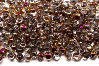 Бисер MIYUKI Drops 3,4мм #55011 Crystal Sliperit, прозрачный, 10 грамм