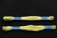 Мулине Gamma, цвет 5130 бледно-желтый, хлопок, 8м, 1шт