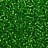 Бисер чешский PRECIOSA круглый 10/0 57100 зеленый, серебряная линия внутри, 1 сорт, 50г - Бисер чешский PRECIOSA круглый 10/0 57100 зеленый, серебряная линия внутри, 1 сорт, 50г