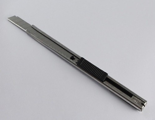 Нож канцелярский, размер 130х12х10мм, железо/пластик, 32-098, 1шт Нож канцелярский, размер 130х12х10мм, железо/пластик, 32-098, 1шт