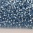 Бисер чешский PRECIOSA круглый 10/0 78132 голубой, серебряная линия внутри, 2 сорт, 50г - Бисер чешский PRECIOSA круглый 10/0 78132 голубой, серебряная линия внутри, 2 сорт, 50г