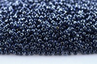 Бисер японский TOHO круглый 11/0 #0362 синий глянцевый, окрашенный изнутри, 10 грамм