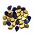 Бусины Pip beads 5х7мм, цвет 00030/98848 California Blue mat, 701-057, 5г (около 36шт) - Бусины Pip beads 5х7мм, цвет 00030/98848 California Blue mat, 701-057, 5г (около 36шт)
