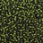 Бисер японский TOHO круглый 8/0 #0037F оливковый матовый, серебряная линия внутри, 10 грамм - Бисер японский TOHO круглый 8/0 #0037F оливковый матовый, серебряная линия внутри, 10 грамм
