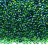 Бисер японский MIYUKI круглый 15/0 #0332 зеленый/темно-синий, радужный, окрашенный изнутри, 10 грамм - Бисер японский MIYUKI круглый 15/0 #0332 зеленый/темно-синий, радужный, окрашенный изнутри, 10 грамм