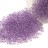 Бисер чешский PRECIOSA круглый 10/0 01222 серо-сиреневый прозрачный, 1 сорт, 50г - Бисер чешский PRECIOSA круглый 10/0 01222 серо-сиреневый прозрачный, 1 сорт, 50г