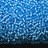 Бисер чешский PRECIOSA круглый 10/0 65016 прозрачный, голубая линия внутри, 1 сорт, 50г - Бисер чешский PRECIOSA круглый 10/0 65016 прозрачный, голубая линия внутри, 1 сорт, 50г