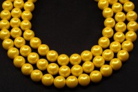 Жемчуг Preciosa, цвет 30011 желтый радужный, 8мм, 10шт