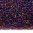 Бисер чешский PRECIOSA круглый 10/0 21060 фиолетовый прозрачный радужный, 1 сорт, 50г - Бисер чешский PRECIOSA круглый 10/0 21060 фиолетовый прозрачный радужный, 1 сорт, 50г