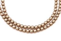 Жемчуг Preciosa, цвет 70411 кремовый, 5мм, 10шт