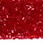 Бисер чешский PRECIOSA рубка 11/0 90070 красный прозрачный, 50г - Бисер чешский PRECIOSA рубка 11/0 90070 красный прозрачный, 50г