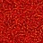Бисер чешский PRECIOSA круглый 10/0 97050 красный, серебряная линия внутри, 1 сорт, 50г - Бисер чешский PRECIOSA круглый 10/0 97050 красный, серебряная линия внутри, 1 сорт, 50г