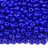 Бисер чешский PRECIOSA круглый 8/0 33050 синий непрозрачный, 50г - Бисер чешский PRECIOSA круглый 8/0 33050 синий непрозрачный, 50г