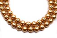 Жемчуг Preciosa Maxima, цвет gold, 10мм, 704-125, 5шт