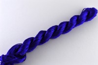Шнур нейлоновый, толщина 1мм, длина 24 метра, цвет синий, нейлон, 50-006, 1шт