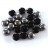 Бусины Candy beads 8мм, два отверстия 0,9мм, цвет 23980/27401 черный/хром непрозрачный, 705-016, 10г (около 21шт) - Бусины Candy beads 8мм, два отверстия 0,9мм, цвет 23980/27401 черный/хром непрозрачный, 705-016, 10г (около 21шт)