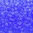 Бисер японский TOHO круглый 8/0 #0107 светлый сапфир, глянцевый прозрачный, 10 грамм - Бисер японский TOHO круглый 8/0 #0107 светлый сапфир, глянцевый прозрачный, 10 грамм