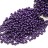 Бисер чешский PRECIOSA круглый 10/0 94202М матовый фиолетовый непрозрачный металлик, 1 сорт, 50г - Бисер чешский PRECIOSA круглый 10/0 94202М матовый фиолетовый непрозрачный металлик, 1 сорт, 50г