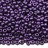 Бисер чешский PRECIOSA круглый 10/0 94202М матовый фиолетовый непрозрачный металлик, 1 сорт, 50г - Бисер чешский PRECIOSA круглый 10/0 94202М матовый фиолетовый непрозрачный металлик, 1 сорт, 50г