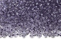 Бисер чешский PRECIOSA круглый 10/0 01221 фиолетовый прозрачный, 1 сорт, 50г