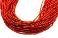 Канитель фигурная Бамбук 2,1мм, цвет морковный, 49-113, 5г (около 0,85м)
