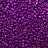 Бисер китайский круглый размер 12/0, цвет 0977 фиолетовый непрозрачный, 450г - Бисер китайский круглый размер 12/0, цвет 0977 фиолетовый непрозрачный, 450г