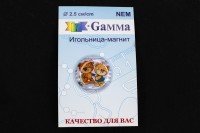 Игольница магнит Гамма 04 Мишки, размер 2,5см, 1034-137, 1шт
