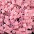 Бисер японский TOHO Cube кубический 3мм #0145 нежно-розовый, цейлон, 5 грамм - Бисер японский TOHO Cube кубический 3мм #0145 нежно-розовый, цейлон, 5 грамм